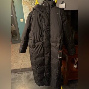 G-Star RAW Whistler Padded Extended Long Parka – Thermore Insulated – Black Sz S